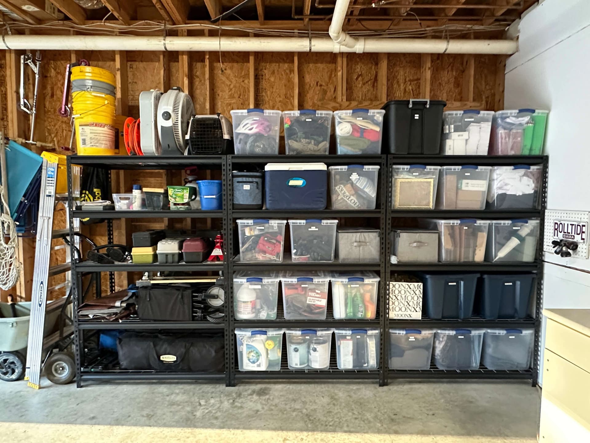 Organized garage