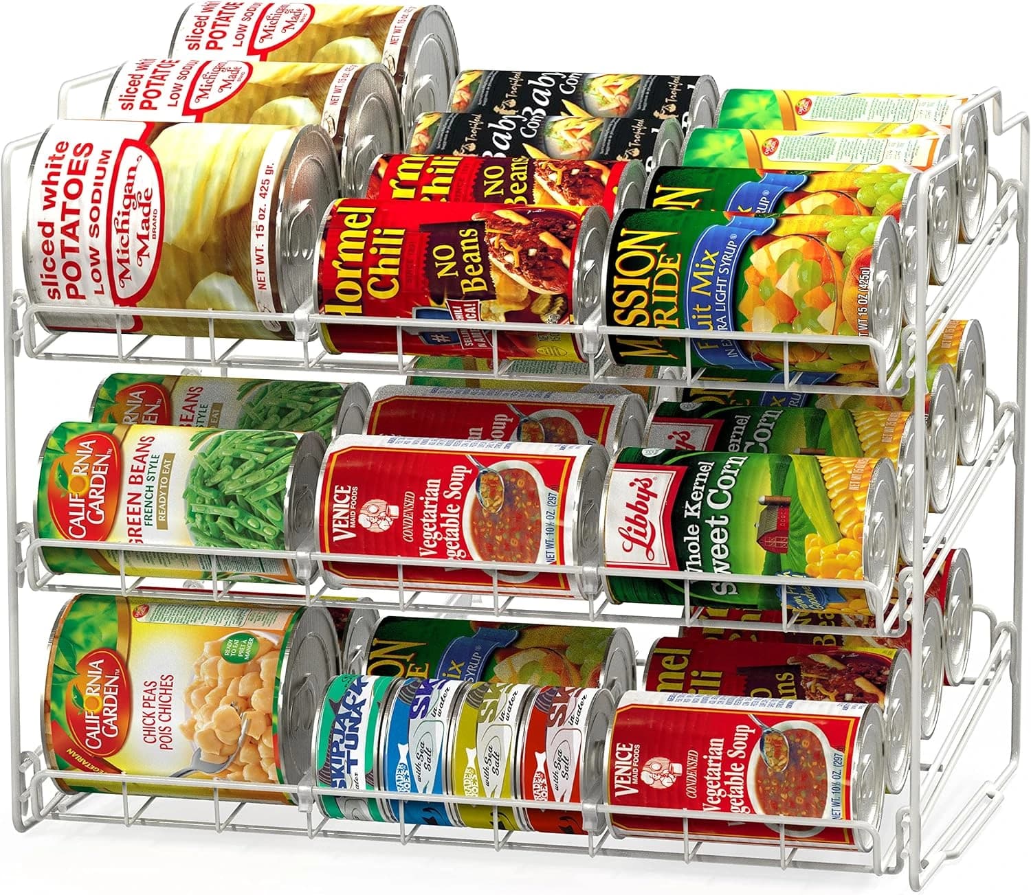 Deco Brothers Stackable Can Rack Organizer