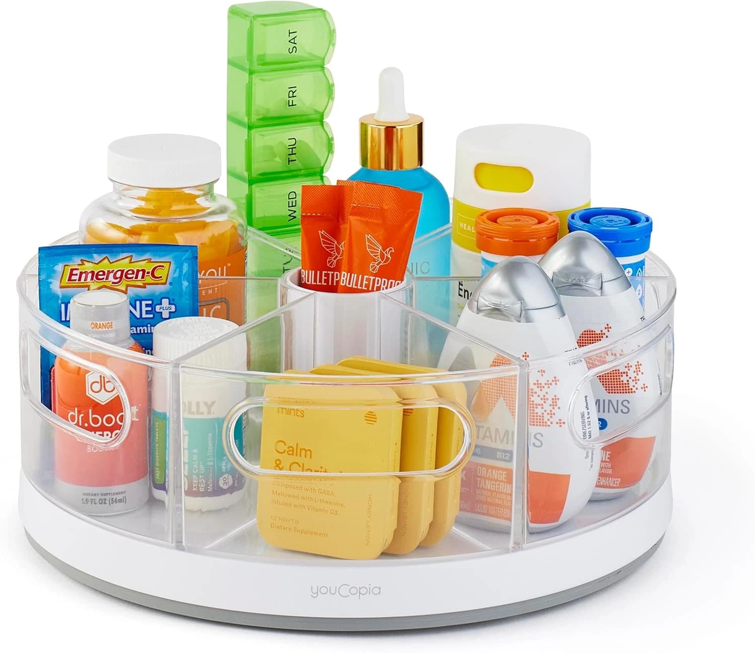 YouCopia Crazy Susan Lazy Susan Organizer